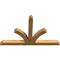 Ekena Millwork Richland Rough Sawn Timber Gable Bracket, Western Red Cedar, 96"W x 60"H x 6"D x 6"F, 15/12 Pitch GBW096X60X0606RIC00RWR - alternate 5